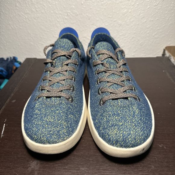 Allbirds Shoes Men’s Size 11 Wool Runner Mizzles WRM Green Lace Up - Picture 2 of 6